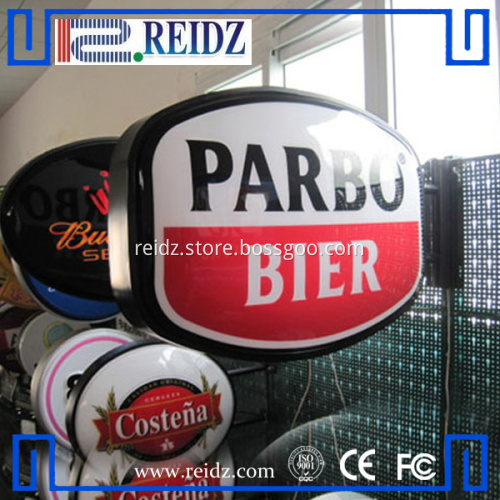 wall mounted aluminum light box profile